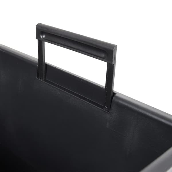 vidaXL Plantekasse med avtakbar potte antrasitt 21 / 49 L PP-rotting