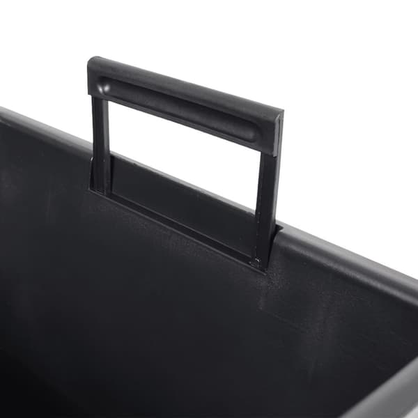 vidaXL Plantekasse med avtakbar potte antrasitt 21 / 49 L PP rotting
