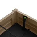 Miniatyrbilde 5 av 7: vidaXL Høybed lysebrun 110x45x79 cm polypropylen