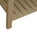 Miniatyrbilde 6 av 7: vidaXL Høybed lysebrun 110x45x79 cm polypropylen