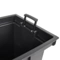 Miniatyrbillede 7 af 8: vidaXL plantekrukke 12/44 l udtagelig indsats PP rattanlook brun