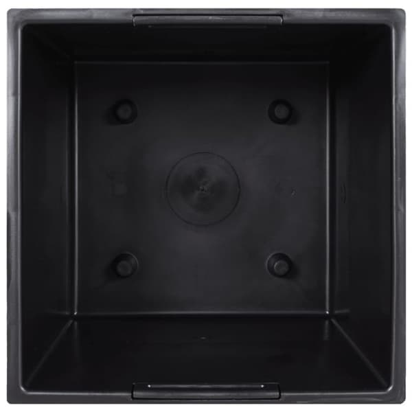 vidaXL plantekrukke 21/32 l udtagelig indsats PP rattanlook brun