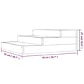 Miniatyrbilde 7 av 7: vidaXL Plantekasse 78x78x27 cm heltre douglasgran