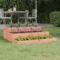 Miniatyrbilde 1 av 7: vidaXL Plantekasse 78x78x27 cm heltre douglasgran