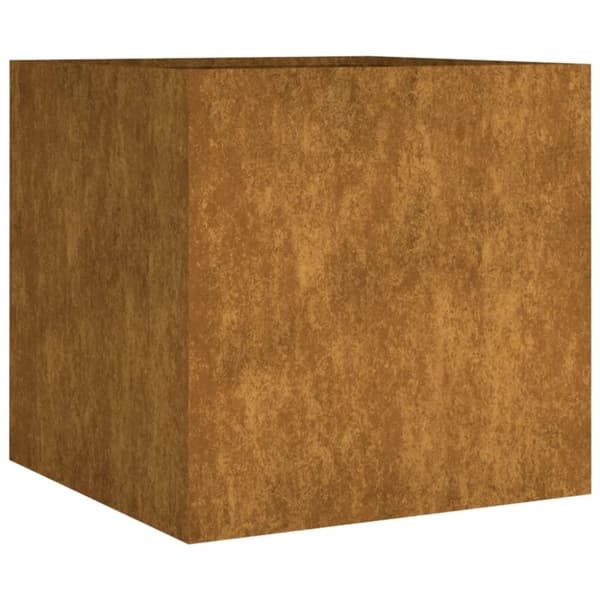 vidaXL Plantekasse 40x41x40 cm cortenstål