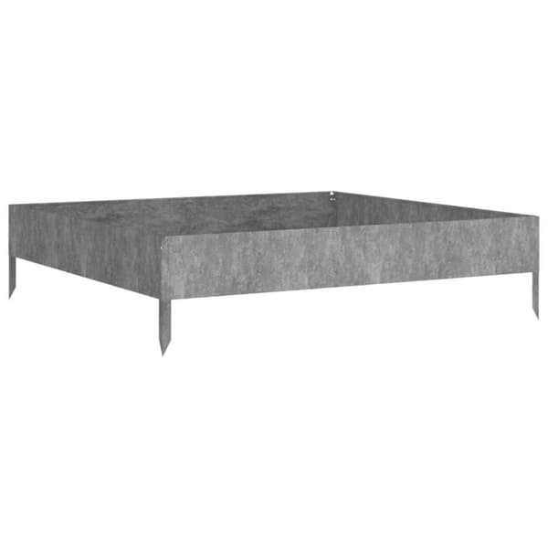 vidaXL højbed 100x100x26 cm cortenstål