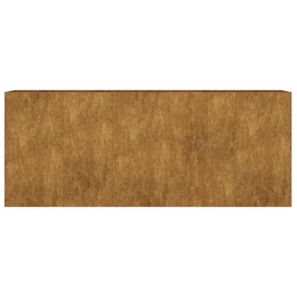 vidaXL Odlingslåda 200x40x80 cm rosttrögt stål