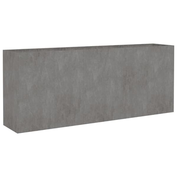 vidaXL Odlingslåda 200x40x80 cm rosttrögt stål