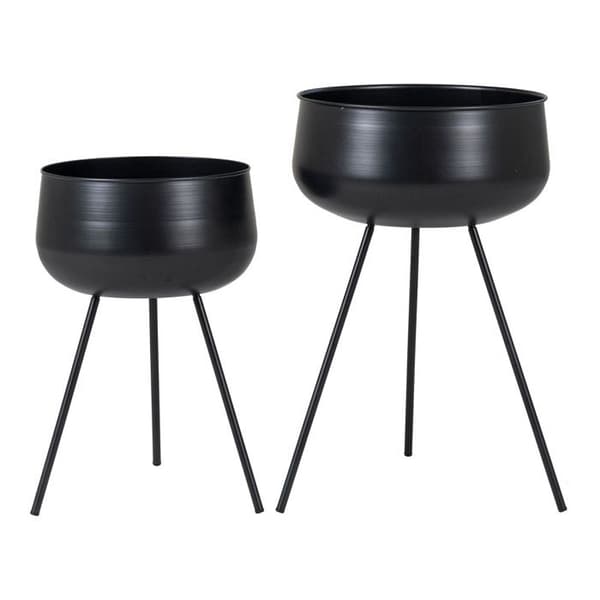 House Nordic Plant krukor 2 st Kira Black