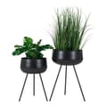 Miniatyrbild 1 av 5: House Nordic Plant krukor 2 st Kira Black