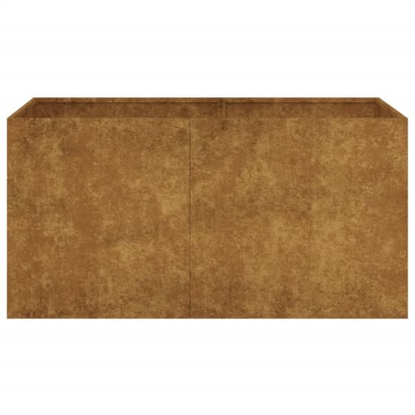 vidaXL plantekasse 80x40x40 cm cortenstål