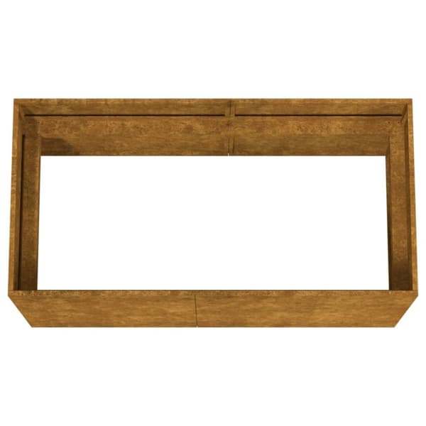 vidaXL plantekasse 80x40x40 cm cortenstål