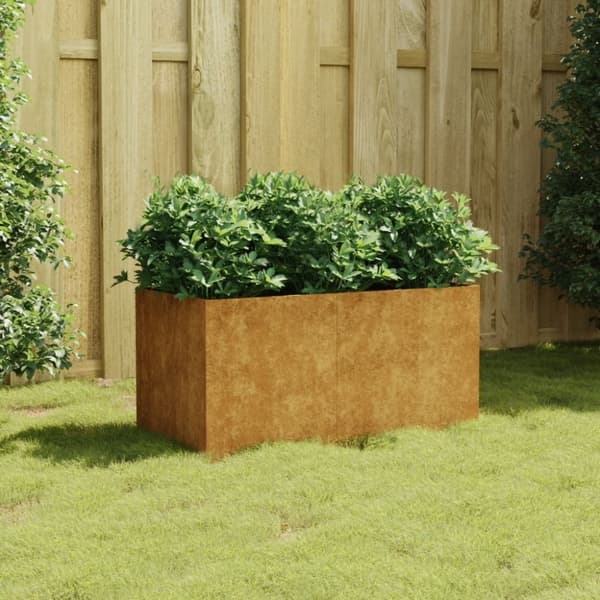 vidaXL plantekasse 80x40x40 cm cortenstål