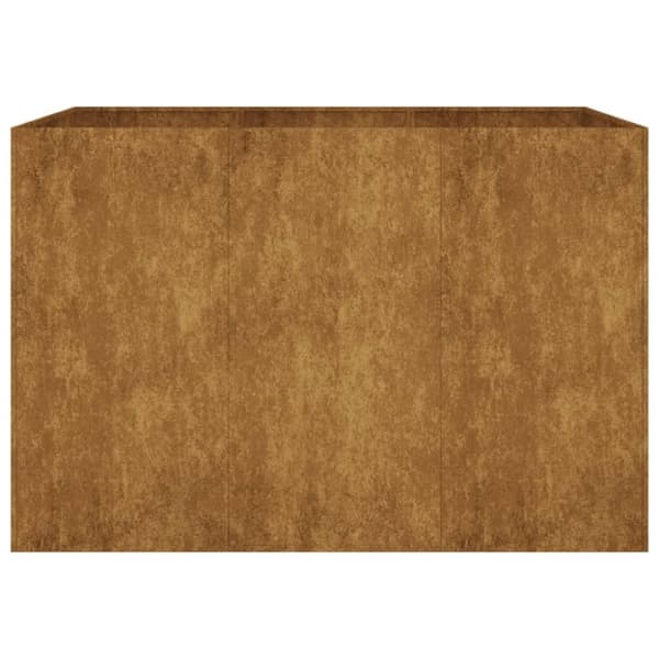 vidaXL Odlingslåda 120x80x80 cm rosttrögt stål