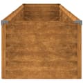 Pikkukuva 5 / 7: vidaXL Korotettu kukkalaatikko 291x50x36 cm Corten teräs