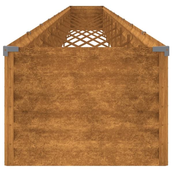 vidaXL Høybed 960x50x36 cm cortenstål
