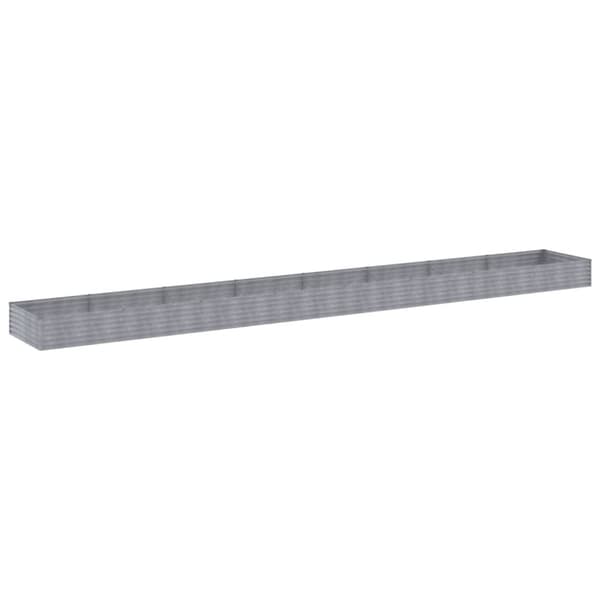 vidaXL Høybed 770x100x36 cm cortenstål