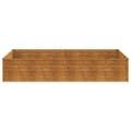 Pikkukuva 4 / 7: vidaXL Korotettu kukkalaatikko 195x100x36 cm Corten teräs
