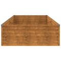 Pikkukuva 5 / 7: vidaXL Korotettu kukkalaatikko 195x100x36 cm Corten teräs