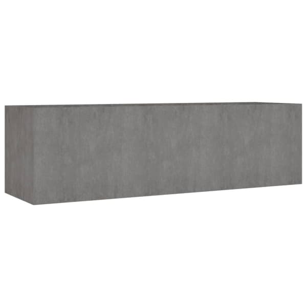 vidaXL Korotettu kukkalaatikko 280x80x80 cm Corten teräs