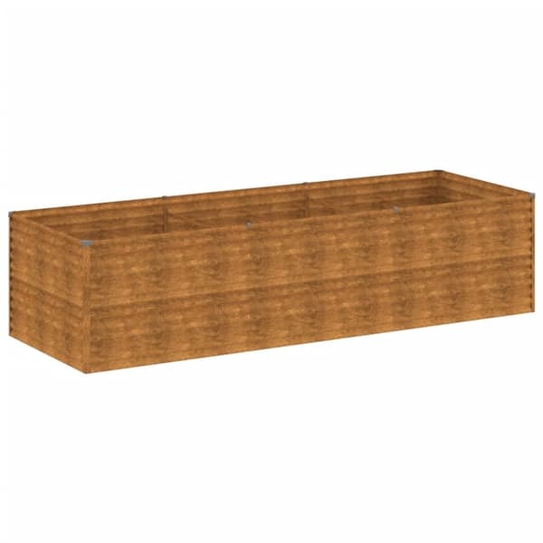 vidaXL højbed 290x100x69 cm cortenstål