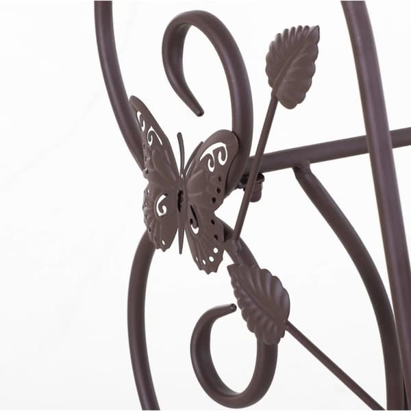 Rootz Plantetrappe - Plantestativ - Blomsterstativ - Metal - Bronze - 3 niveauer - 75 x 28 x 66 cm