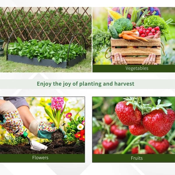 Rootz Plant Tunnel - Transparent - Gran, stål, PVC - 47,24 cm x 31,1 cm x 20,86 cm