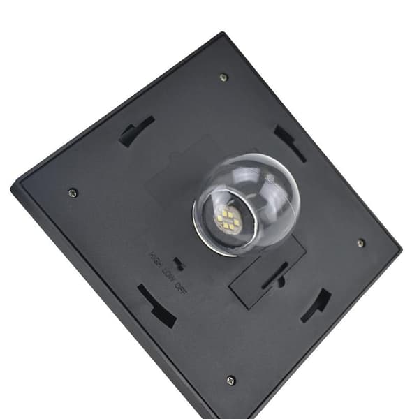 Rootz Trädgårdslykta - Belysning - Lampa - Solenergi - 40 Lm - - Skymningssensor - 160 cm