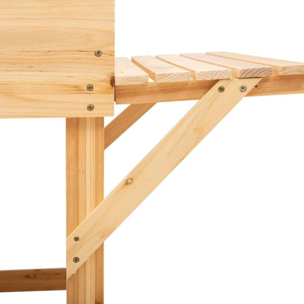 Rootz Højseng - Brun - Gran, Stof - 51,18 cm x 29,52 cm x 29,52 cm