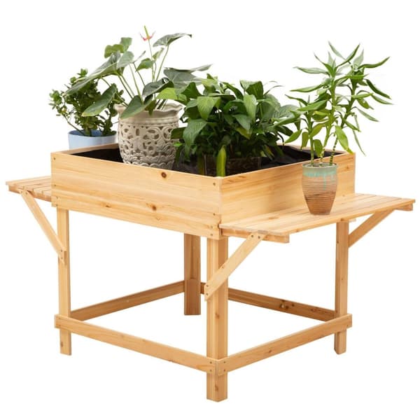 Rootz Højseng - Brun - Gran, Stof - 51,18 cm x 29,52 cm x 29,52 cm