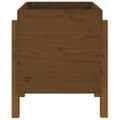 Miniatyrbilde 4 av 9: vidaXL Plantekasse honningbrun 62x50x57 cm heltre furu