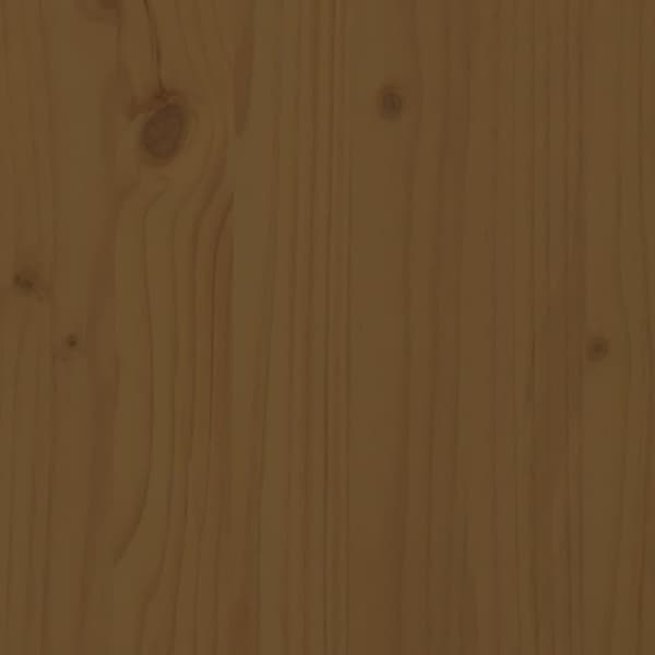 vidaXL Plantekasse honningbrun 62x50x57 cm heltre furu