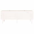 Miniatyrbilde 4 av 9: vidaXL Høybed for hage hvit 160x50x57 cm heltre furu