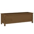 Miniatyrbilde 5 av 9: vidaXL Høybed for hage honningbrun 119,5x40x39 cm heltre furu