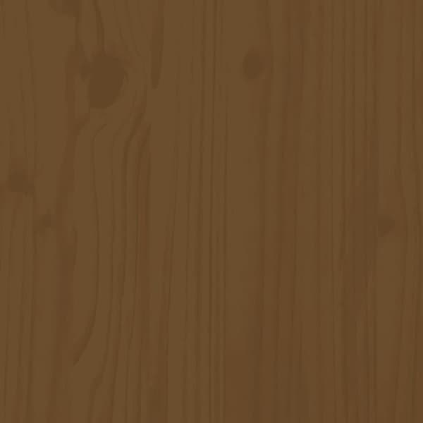 vidaXL Høybed for hage honningbrun 119,5x40x39 cm heltre furu