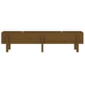 Miniatyrbilde 5 av 9: vidaXL Høybed for hage honningbrun 160x30x38 cm heltre furu