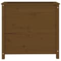 Miniatyrbilde 3 av 9: vidaXL Plantekasse honningbrun 82,5x40x78 cm heltre furu