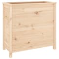 Miniatyrbilde 5 av 9: vidaXL Hageplantekasse 82,5x40x78 cm heltre furu