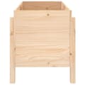 Miniatyrbilde 3 av 9: vidaXL Høybed for hage 101x50x57 cm heltre furu