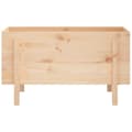 Miniatyrbilde 4 av 9: vidaXL Høybed for hage 101x50x57 cm heltre furu