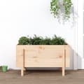 Miniatyrbilde 9 av 9: vidaXL Høybed for hage 101x50x57 cm heltre furu