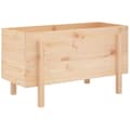 Miniatyrbilde 1 av 9: vidaXL Høybed for hage 101x50x57 cm heltre furu