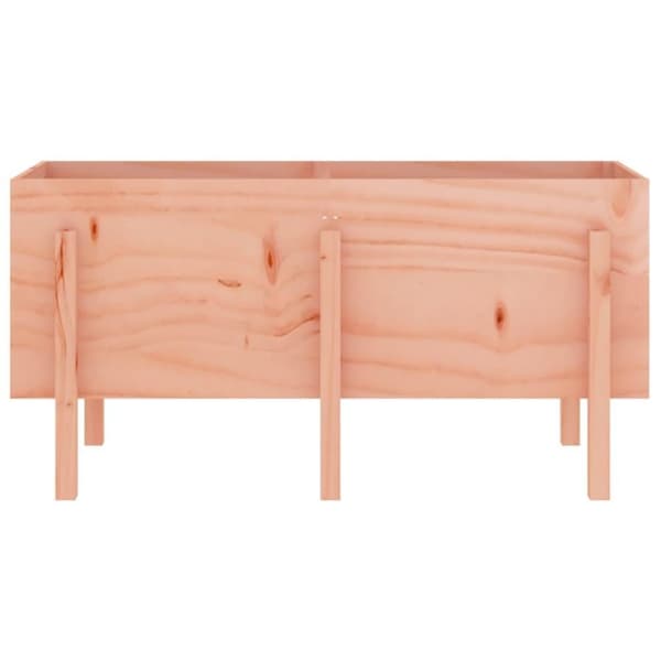 vidaXL højbed 121x50x57 cm massivt douglasgran