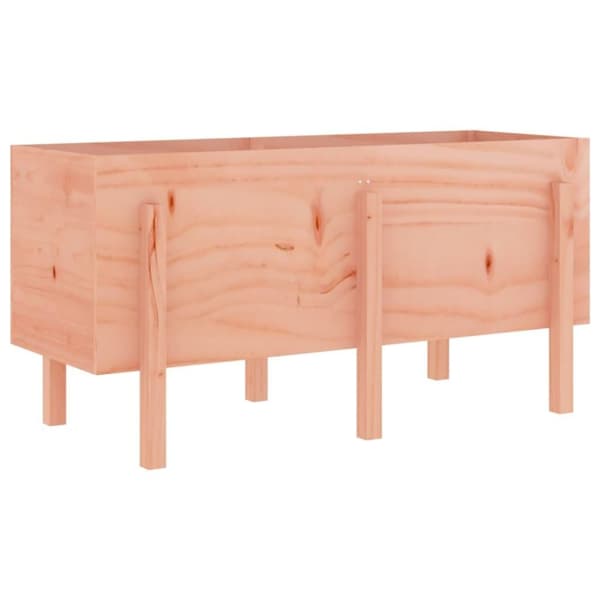 vidaXL højbed 121x50x57 cm massivt douglasgran