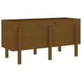 Miniatyrbillede 5 af 9: vidaXL højbed 121x50x57 cm massivt fyrretræ gyldenbrun