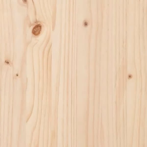 vidaXL højbed 101x30x38 cm massivt fyrretræ