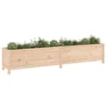 Miniatyrbilde 3 av 9: vidaXL Høybed for hage 199,5x40x39 cm heltre furu
