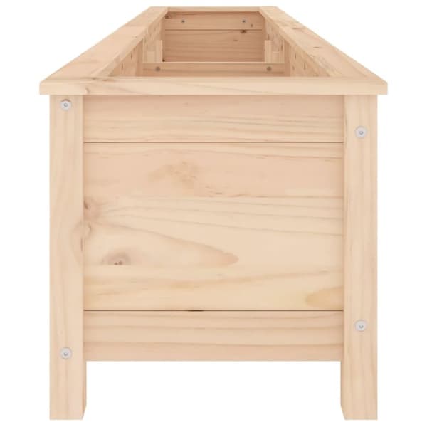 vidaXL Høybed for hage 199,5x40x39 cm heltre furu