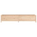 Miniatyrbilde 5 av 9: vidaXL Høybed for hage 199,5x40x39 cm heltre furu
