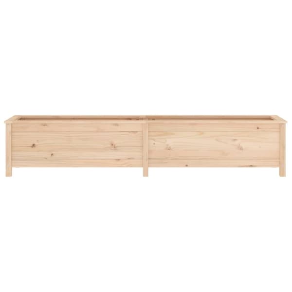 vidaXL Høybed for hage 199,5x40x39 cm heltre furu